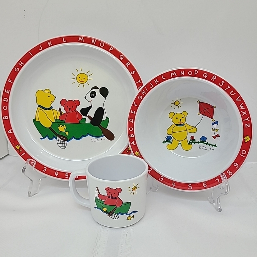 Children's Alphabet Plate and Mug Set